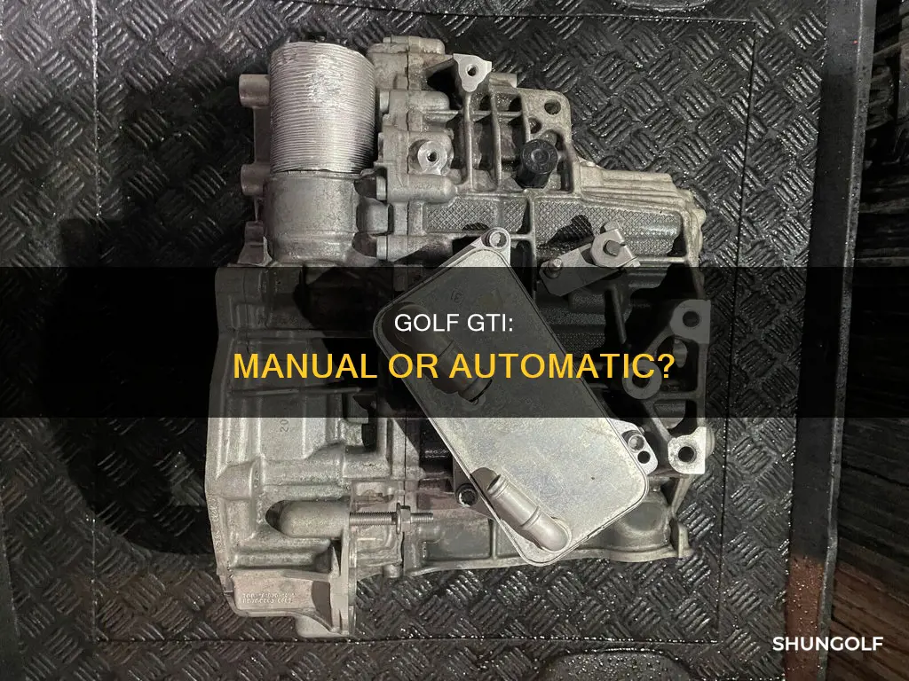 is golf gti manual or automatic