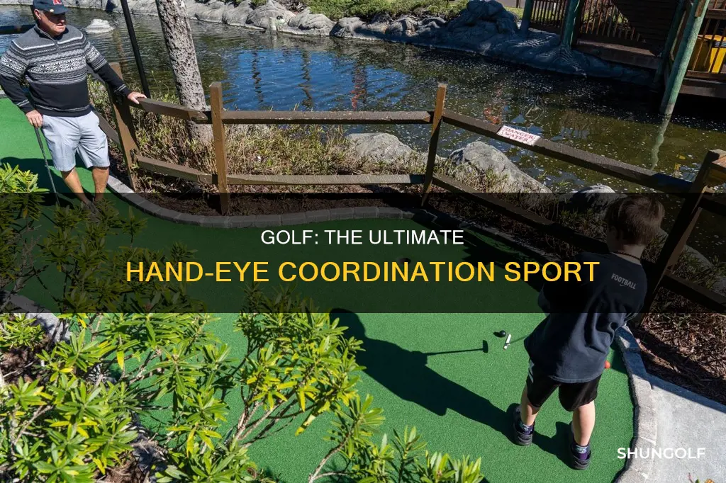 is golf hand eye coordination