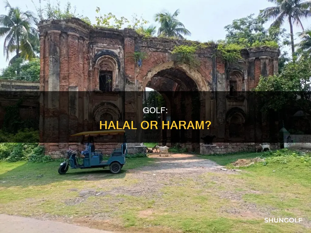 is golf haram
