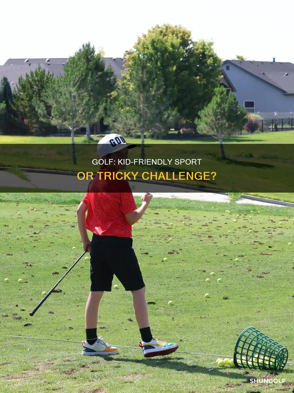 is golf hard for kids