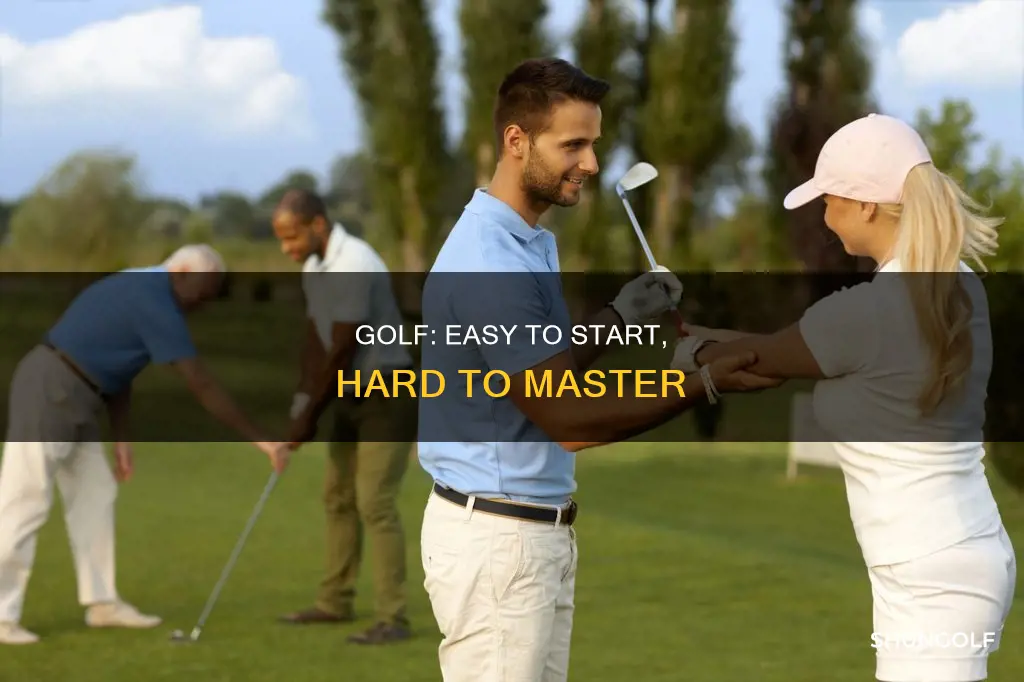 is golf hard to learn