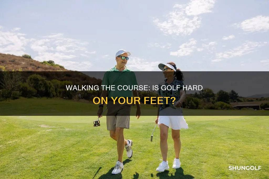 is golf hard to walk