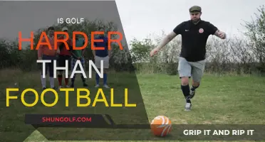 Golf vs. Football: Which Sport is More Challenging?