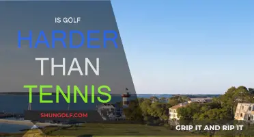 Golf vs Tennis: Which Sport is More Challenging?