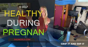 Golfing While Pregnant: Is It Healthy?