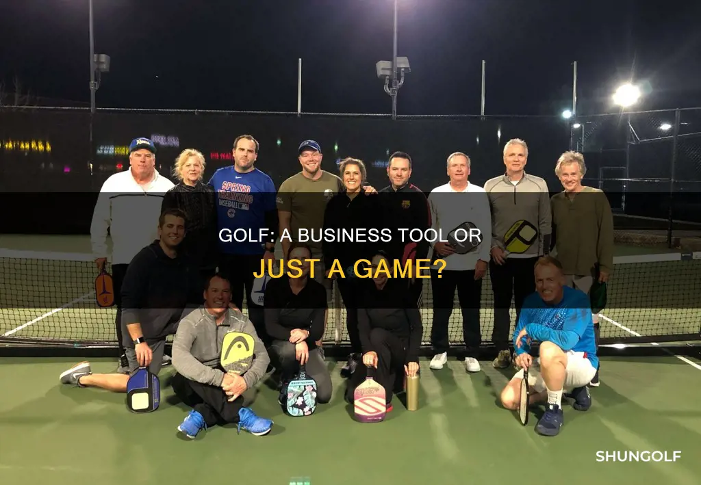 is golf important for business