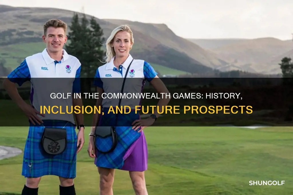 is golf in the commonwealth games
