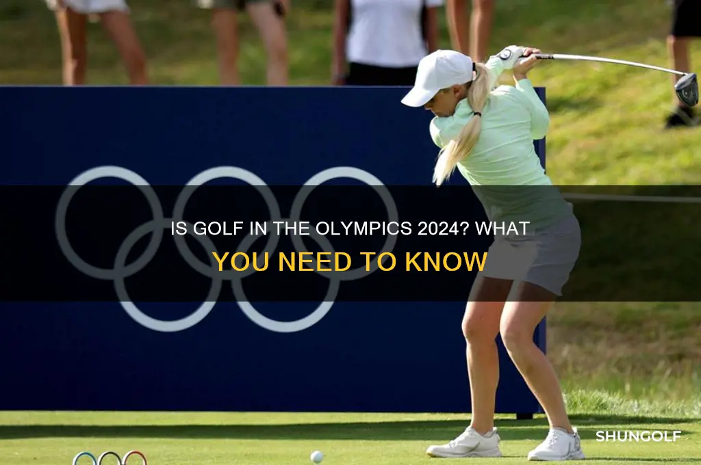 is golf in the olympics this year