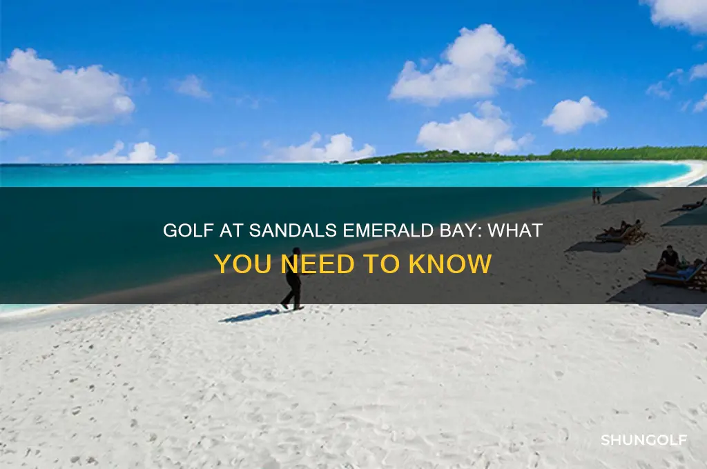 is golf included at sandals emerald bay