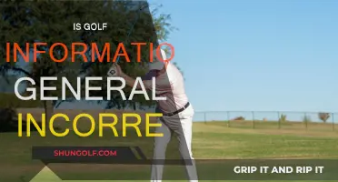 Golf Misinformation: What's True and What's Not?