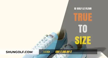 Golf Le Fleur Sizing Guide: True to Size or Size Up?