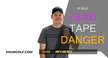 Golf Lead Tape: Is It a Hazard?