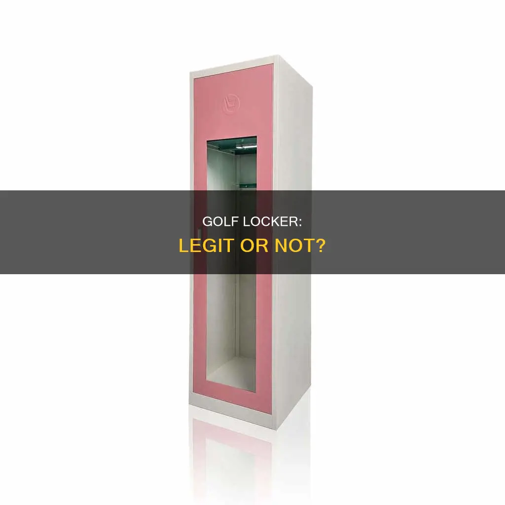 is golf locker legit