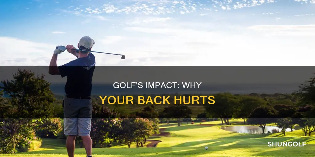 is golf making my back hurt