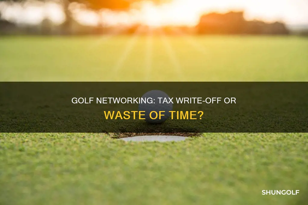 is golf networking tax