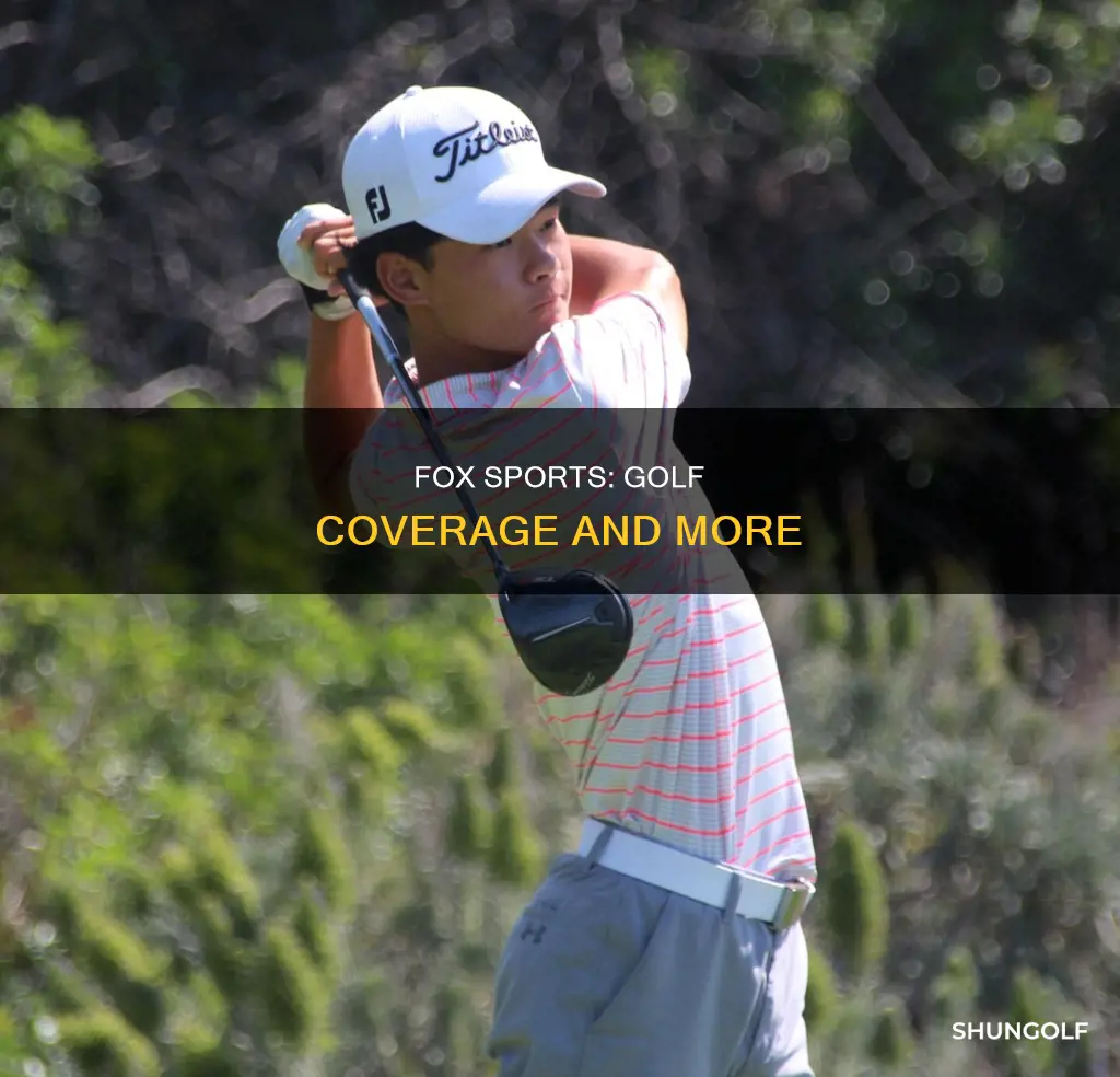 is golf on fox sports
