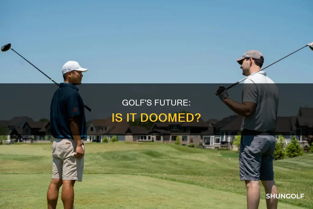 is golf on its way out