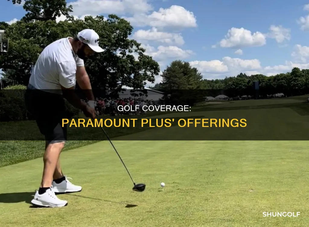 is golf on paramount plus