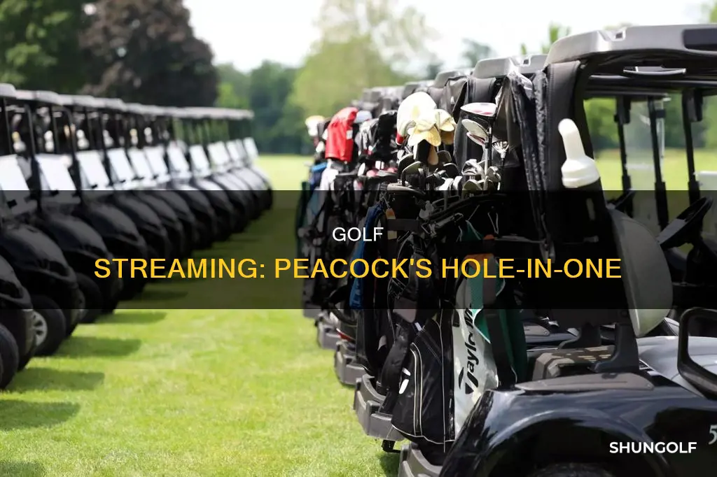 is golf on peacock