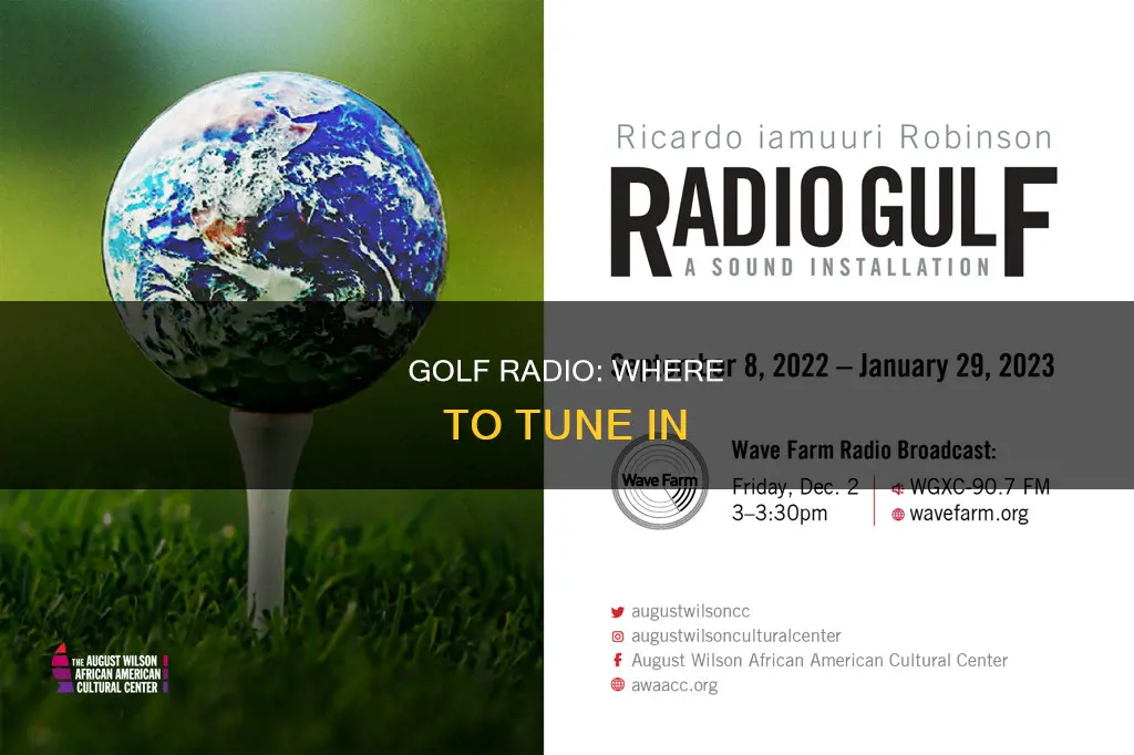 is golf on radio