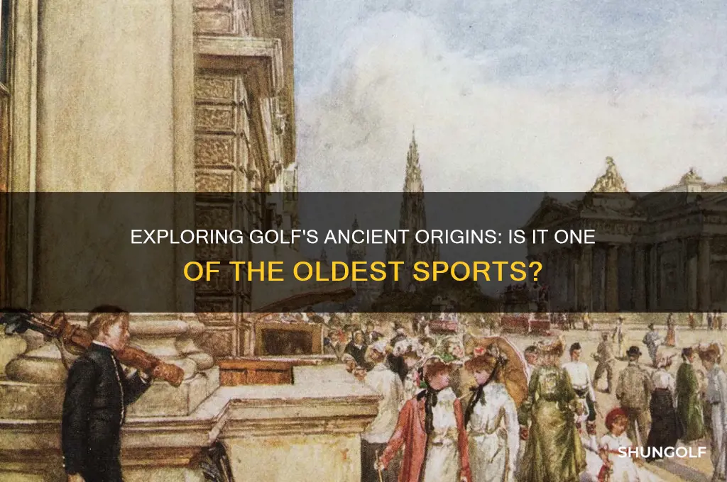 is golf one of the oldest sports