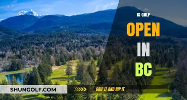 Is Golf Open in BC? Current Status and Guidelines for Players
