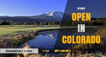 Is Golf Open in Colorado? A Guide to Courses and Seasons