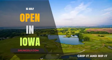 Iowa Golf Courses: Are They Open for Play Right Now?
