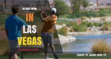 Is Golf Open in Las Vegas? A Guide to Tee Times and Courses