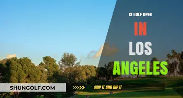 Is Golf Open in Los Angeles? Current Status and Updates
