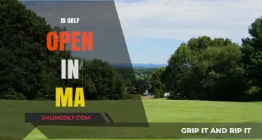 Is Golf Open in MA? Current Status and Course Updates