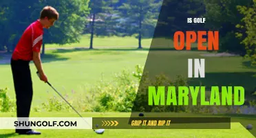 Is Golf Open in Maryland? Current Status and Updates for Players