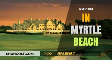 Is Golf Open in Myrtle Beach? Current Course Status and Updates