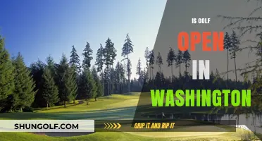 Is Golf Open in Washington? Current Course Status and Updates