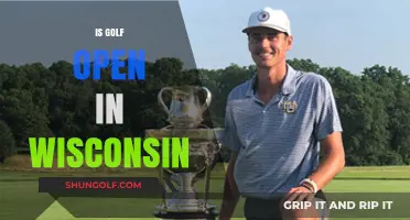 Is Golf Open in Wisconsin? Current Course Status and Updates