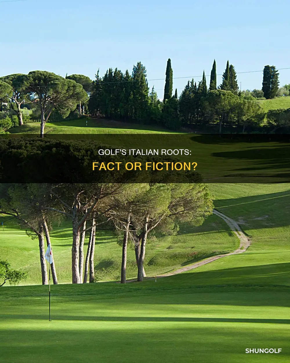 is golf originated in italy