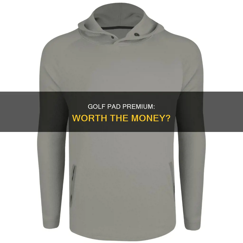 is golf pad premium worth it