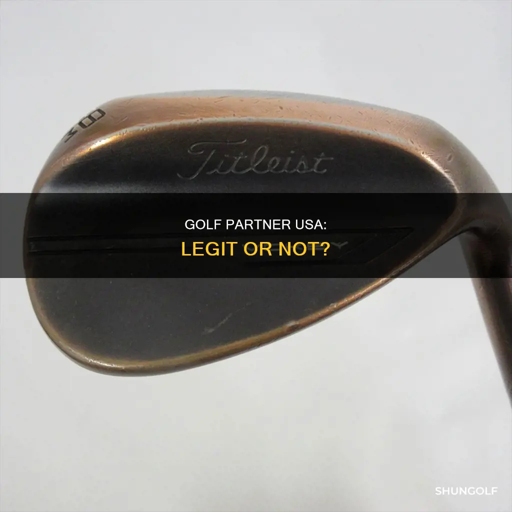is golf partner usa legit