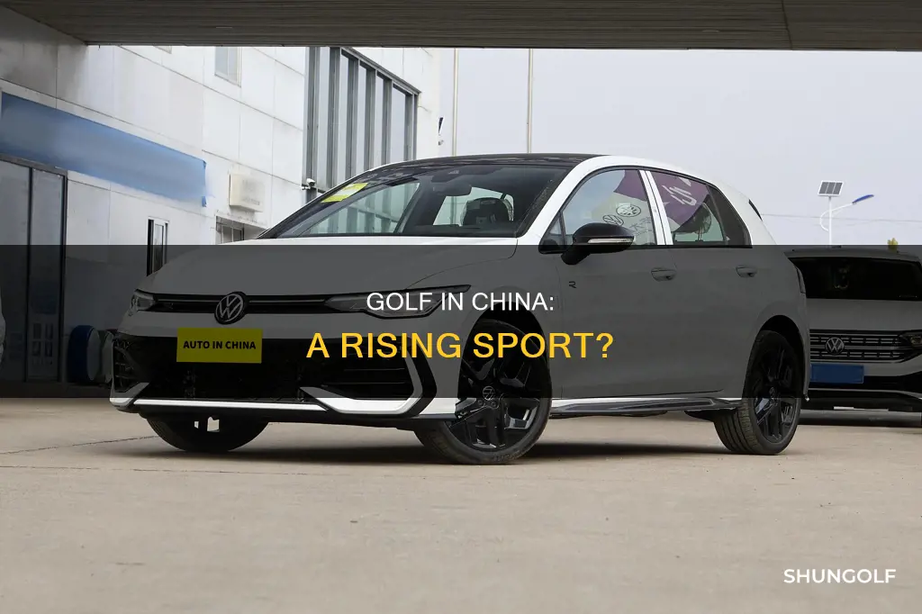 is golf popular in china