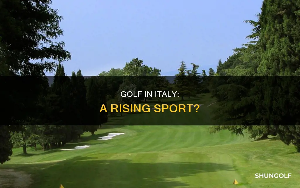 is golf popular in italy