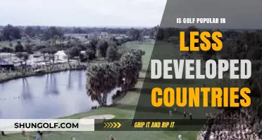 Golf's Global Reach: Popularity in Less Developed Nations Explored