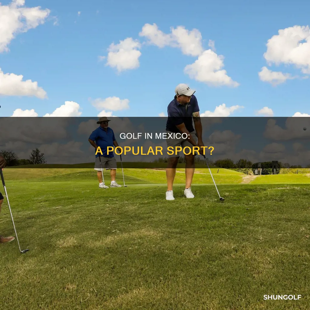 is golf popular in mexico