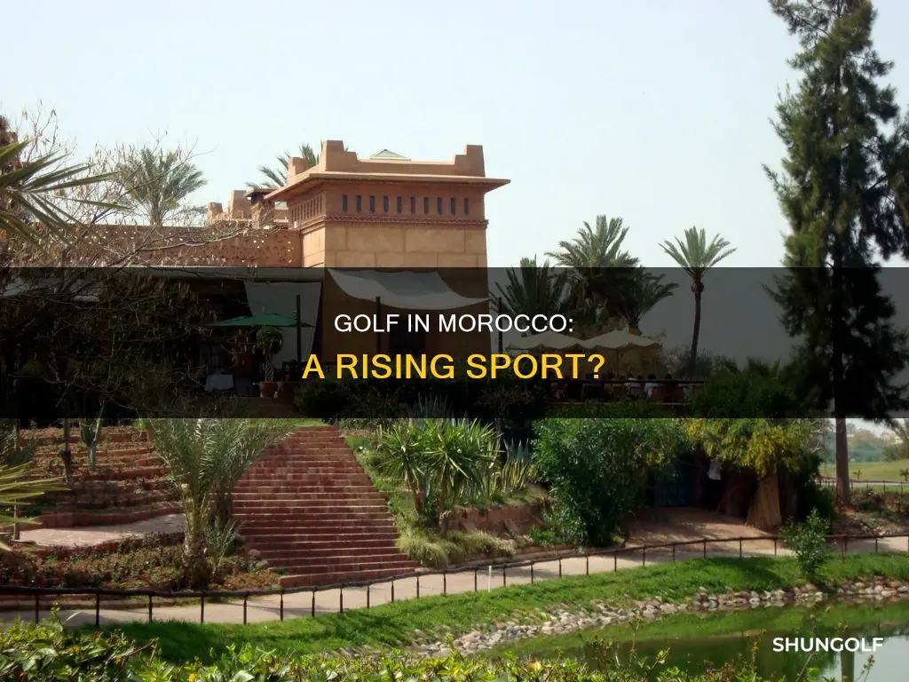 is golf popular in morocco