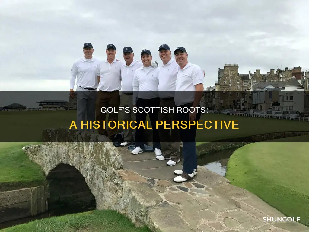 is golf popular in scotland