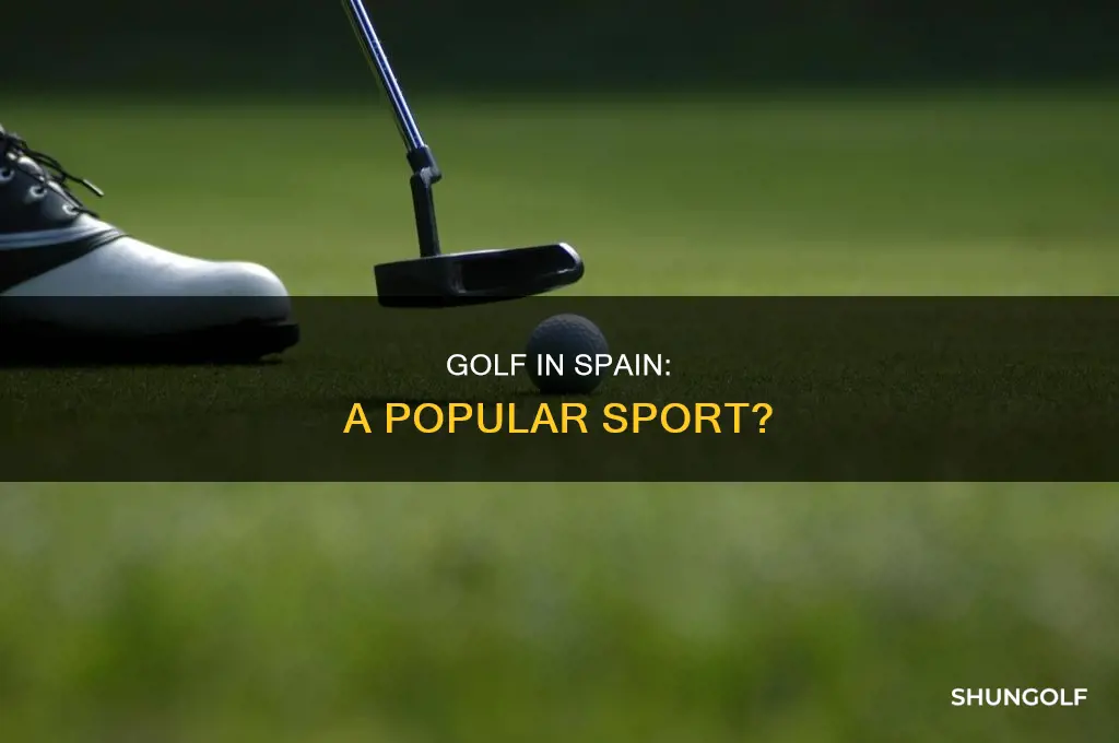 is golf popular in spain