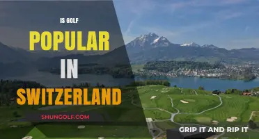 Golf in Switzerland: A Popular Pastime?