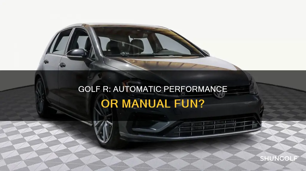 is golf r automatic