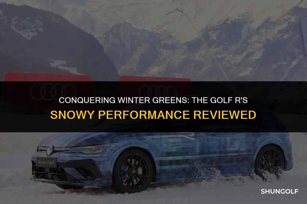 is golf r good in snow