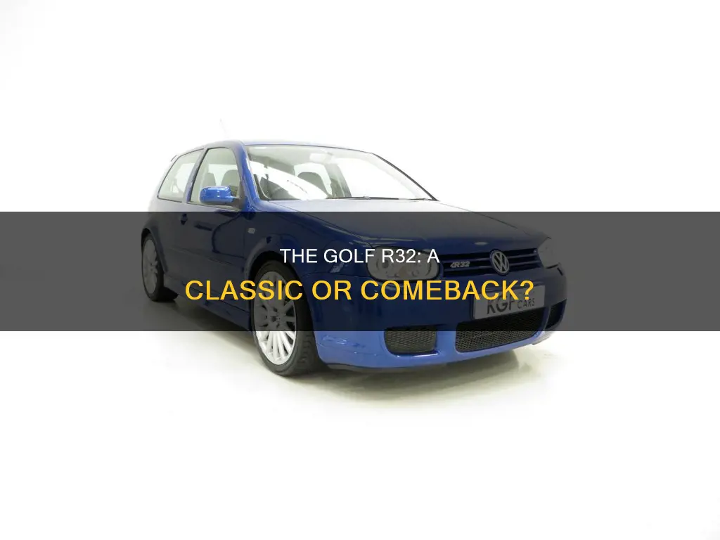 is golf r32 still made