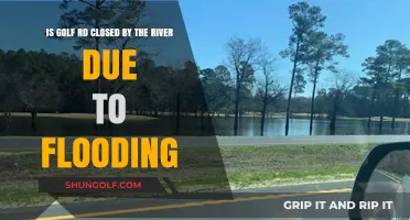 Golf Rd Closure: Flooding Near River Causes Road Shutdown